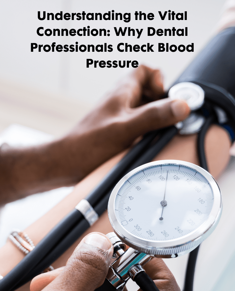 dentists blood pressure check